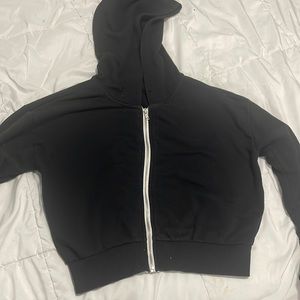Forever 21 crop zip up